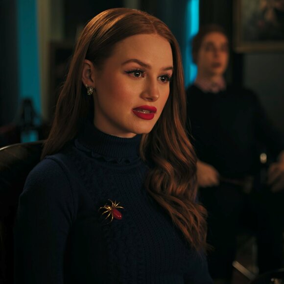 3.1 Phillip Lim Puffy Cable Turtleneck Sweater ASO Cheryl Blossom - Picture 16 of 16